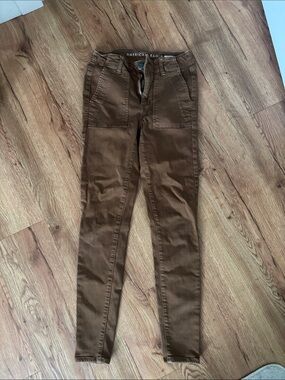 American Eagle Outfitters High-Rise Brown Women’s Jeans